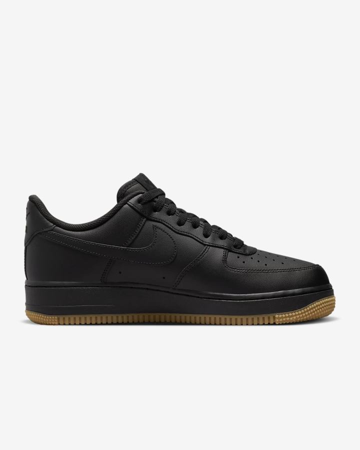 Zapatillas Nike Air Force 1 '07 Hombre Negras Marrones Claro Negras | GYDAI-8237