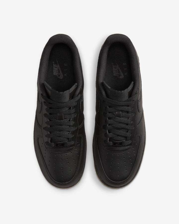 Zapatillas Nike Air Force 1 '07 Hombre Negras Marrones Claro Negras | GYDAI-8237