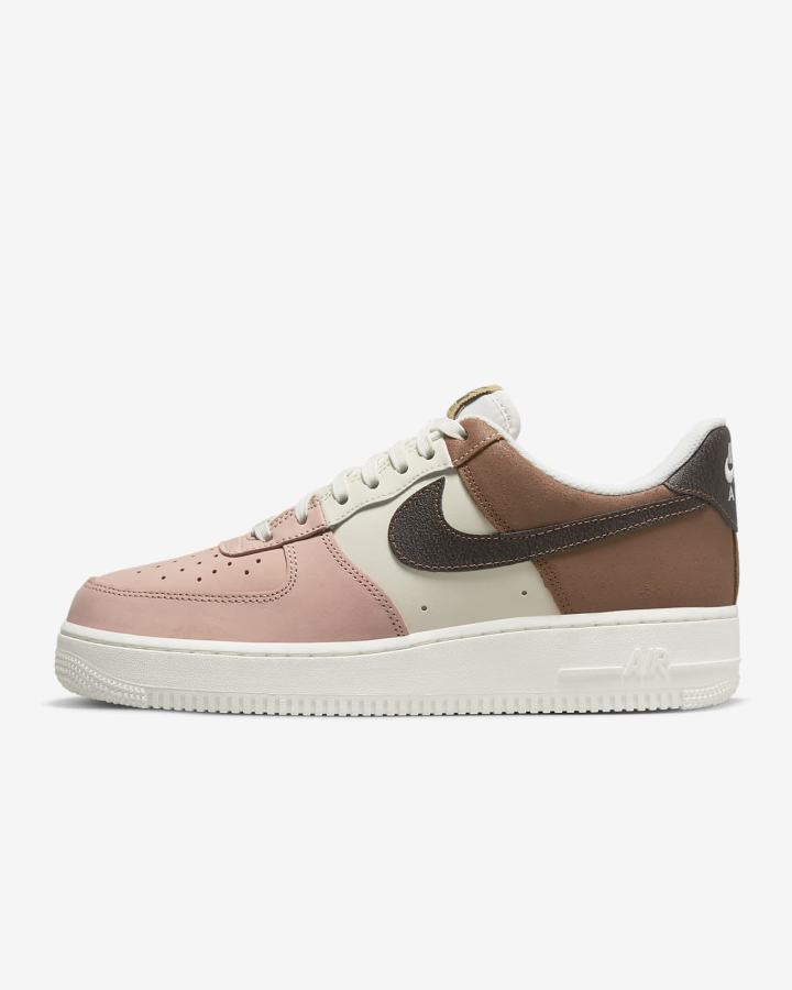 Zapatillas Nike Air Force 1 '07 LV8 Hombre Naranjas Marrones | JHCKN-0673