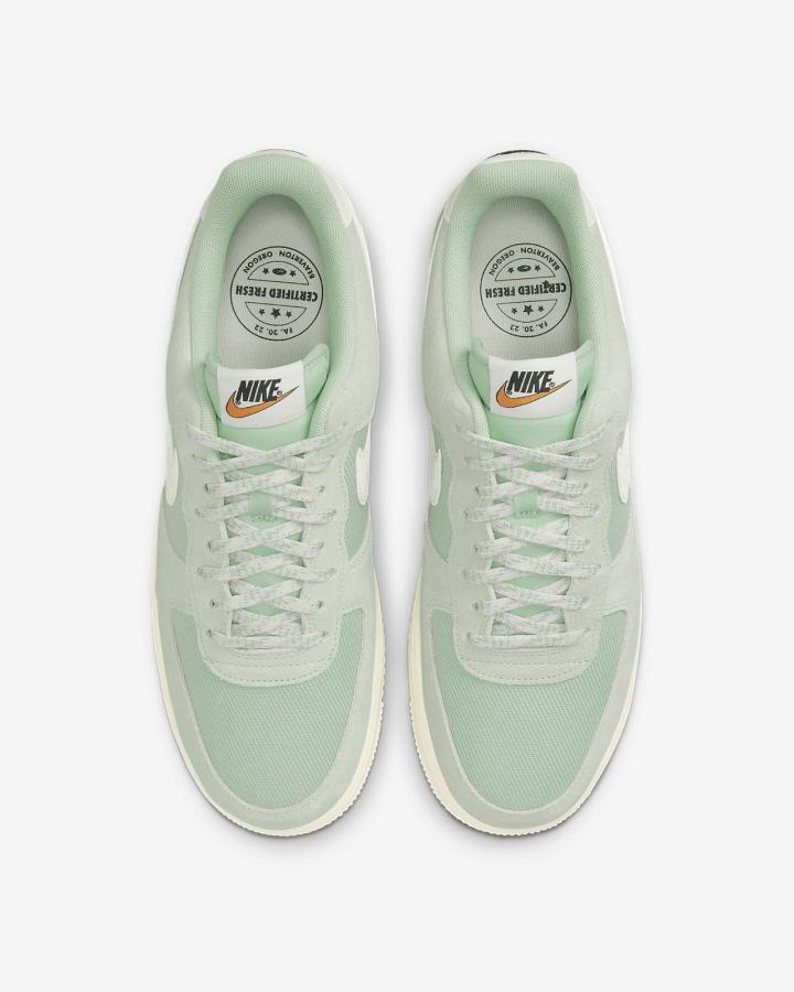Zapatillas Nike Air Force 1 '07 LV8 Hombre Verde Naranjas | QFCNZ-8064