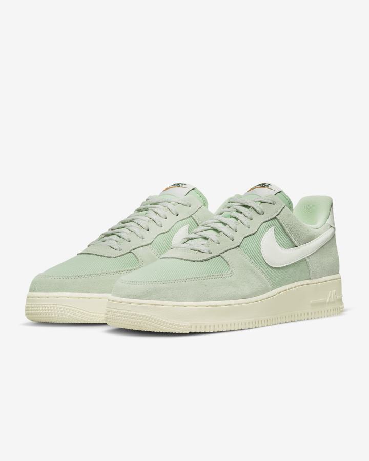 Zapatillas Nike Air Force 1 '07 LV8 Hombre Verde Naranjas | QFCNZ-8064