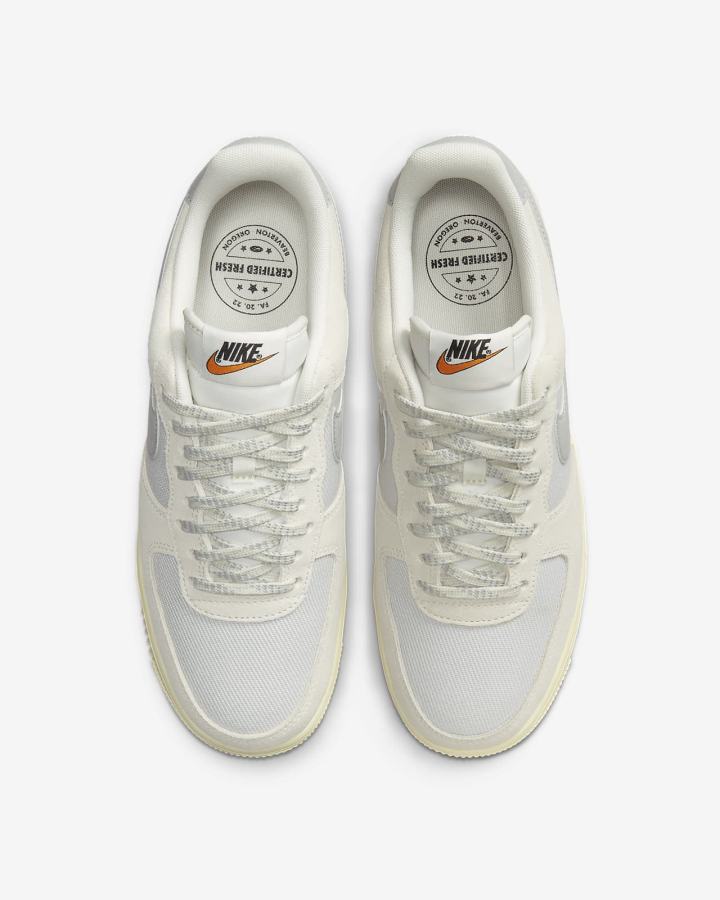 Zapatillas Nike Air Force 1 '07 LV8 Hombre Naranjas Gris Claro | QMDWU-7319