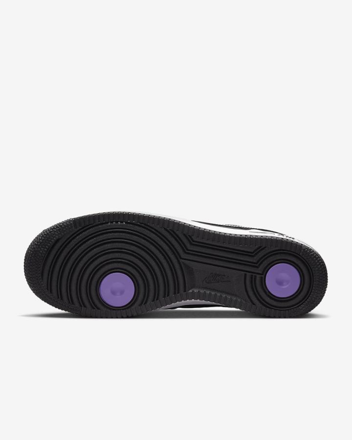 Zapatillas Nike Air Force 1 '07 LV8 Hombre Negras Gris Blancas Negras | TVQEX-5067
