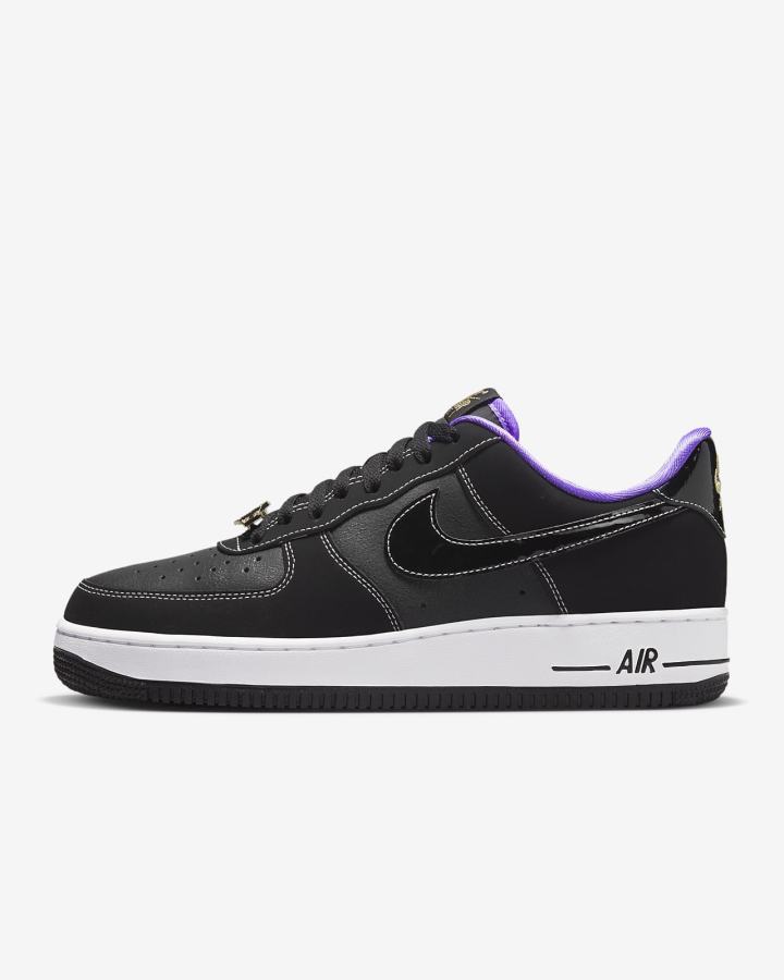 Zapatillas Nike Air Force 1 '07 LV8 Hombre Negras Gris Blancas Negras | TVQEX-5067