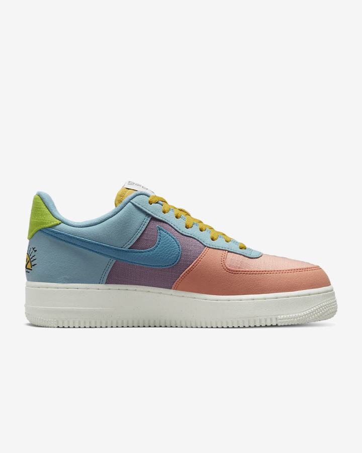 Zapatillas Nike Air Force 1 '07 LV8 Hombre Doradas Marrones Amarillo Oscuro | URKQF-4950