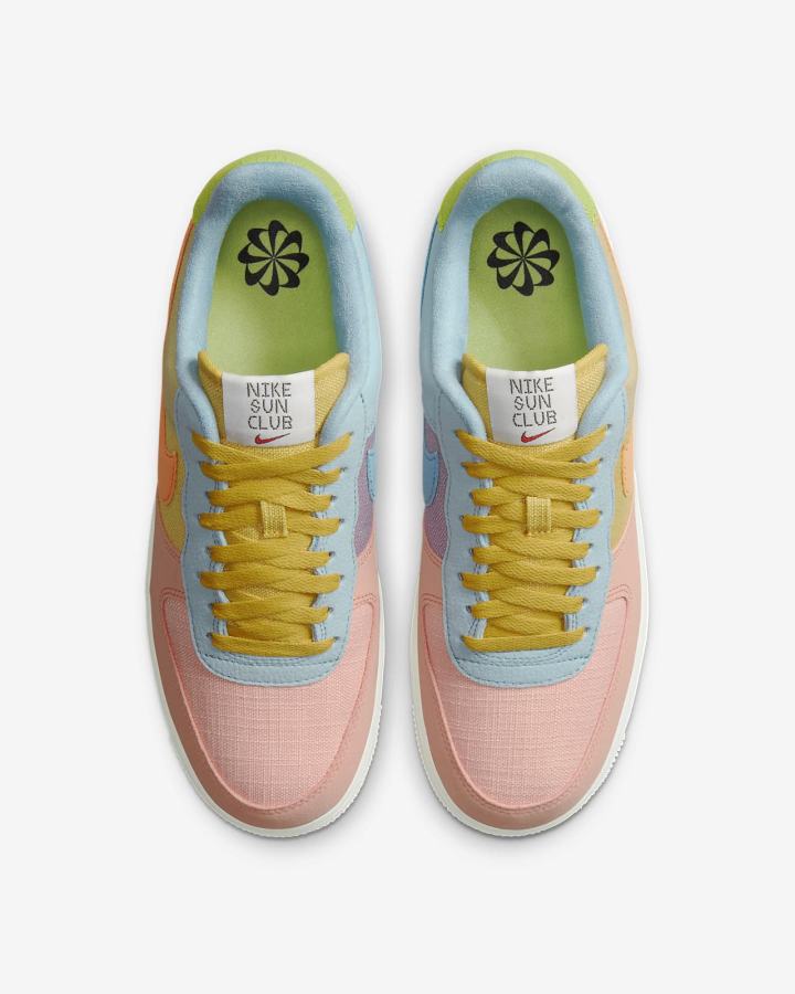 Zapatillas Nike Air Force 1 '07 LV8 Hombre Doradas Marrones Amarillo Oscuro | URKQF-4950