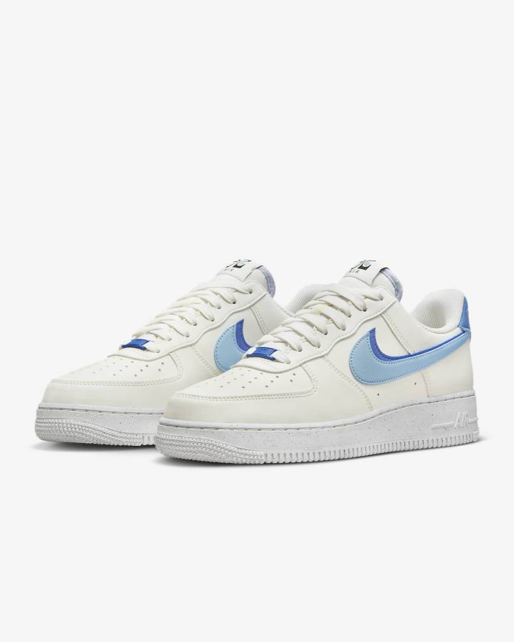 Zapatillas Nike Air Force 1 '07 LV8 Hombre Azules Negras | VXZJP-9684