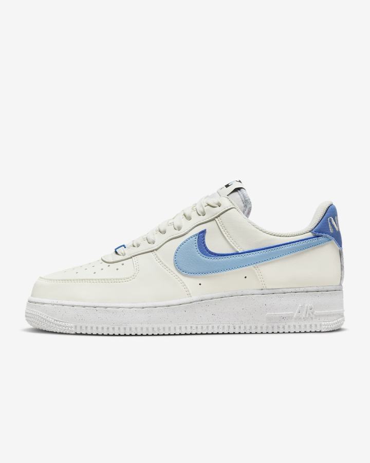 Zapatillas Nike Air Force 1 '07 LV8 Hombre Azules Negras | VXZJP-9684