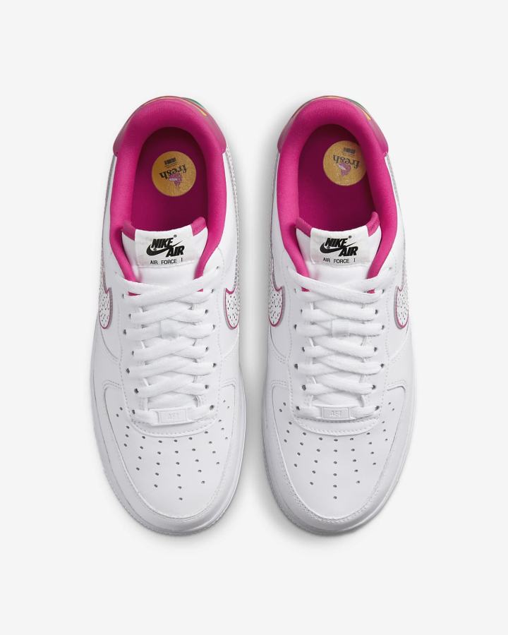 Zapatillas Nike Air Force 1 '07 LX Mujer Blancas Rosas Blancas | LWOGC-4609