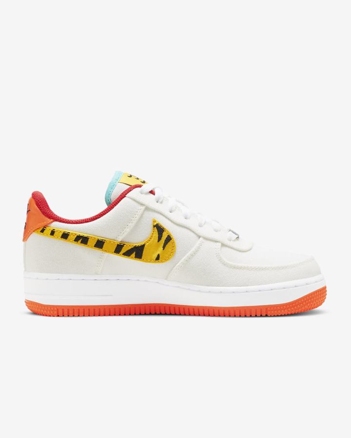 Zapatillas Nike Air Force 1 '07 LX Mujer Blancas Doradas | YARJF-0347