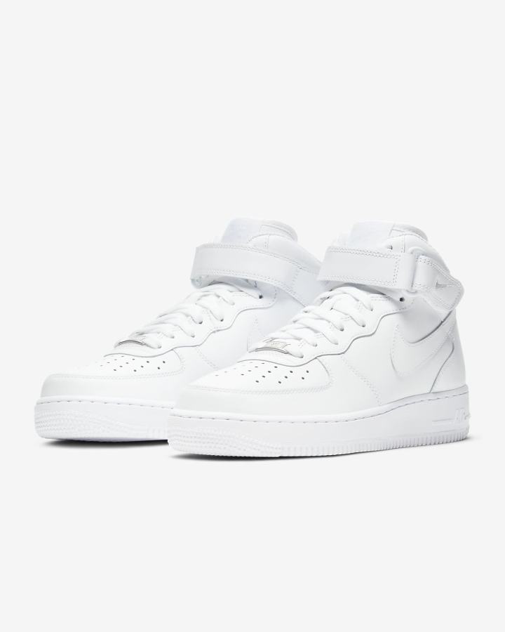 Zapatillas Nike Air Force 1 '07 Mid Mujer Blancas | BGXHP-4602