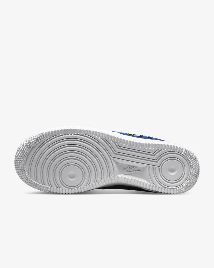 Zapatillas Nike Air Force 1 '07 Mujer Azules Blancas Azules | NJYKQ-1547
