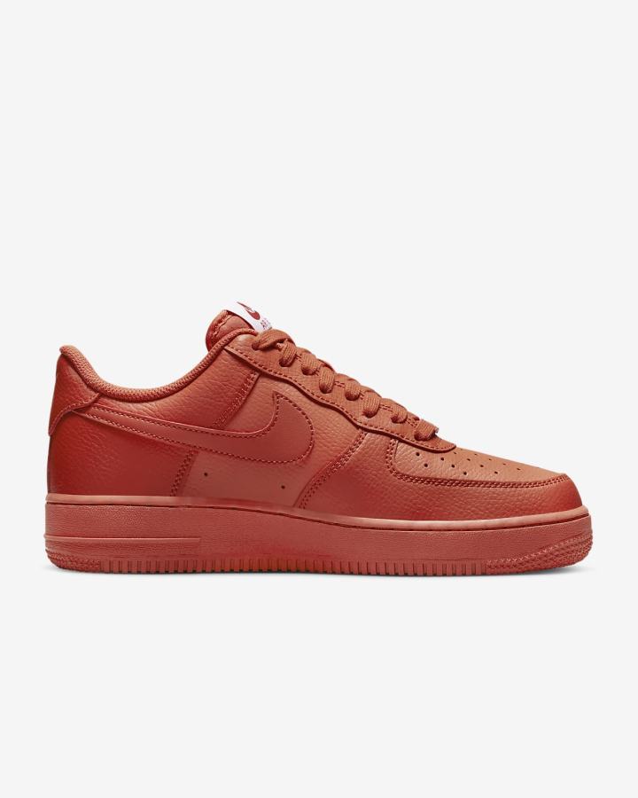 Zapatillas Nike Air Force 1 '07 Mujer Naranjas Blancas Naranjas | OYNBQ-0726