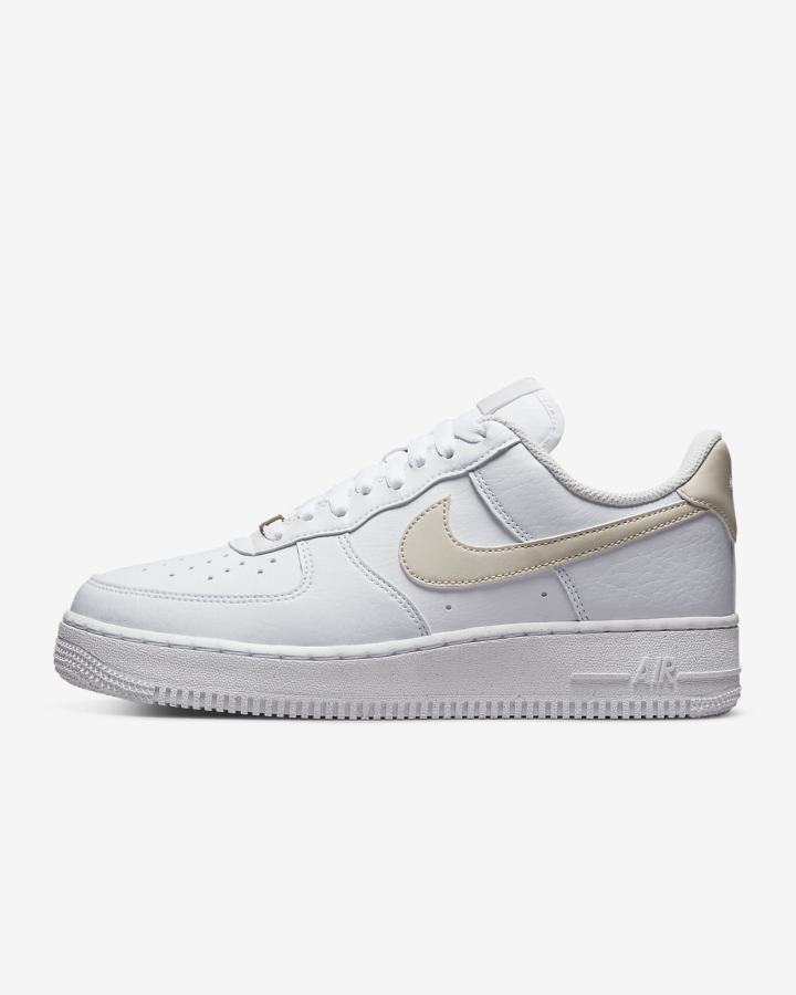 Zapatillas Nike Air Force 1 \'07 Next Nature Mujer Blancas Metal Doradas Marrones Claro | GECDK-5387