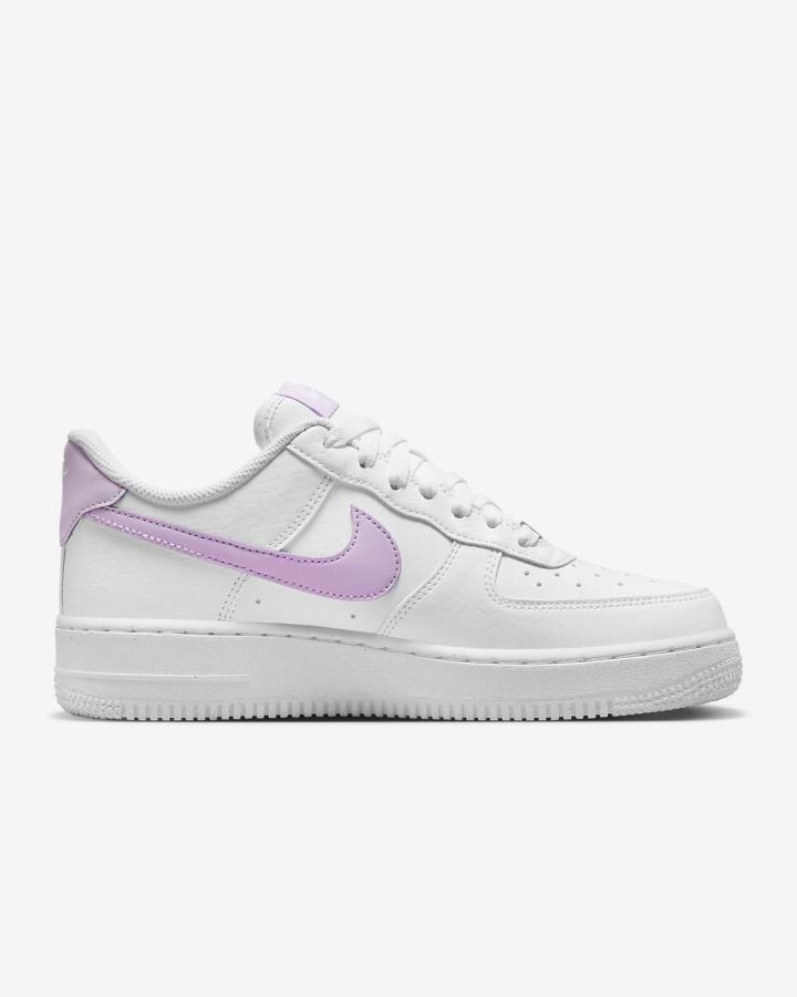 Zapatillas Nike Air Force 1 '07 Next Nature Mujer Blancas Metal Plateadas | ONFIX-1495
