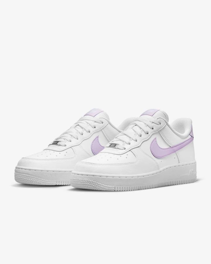 Zapatillas Nike Air Force 1 '07 Next Nature Mujer Blancas Metal Plateadas | ONFIX-1495