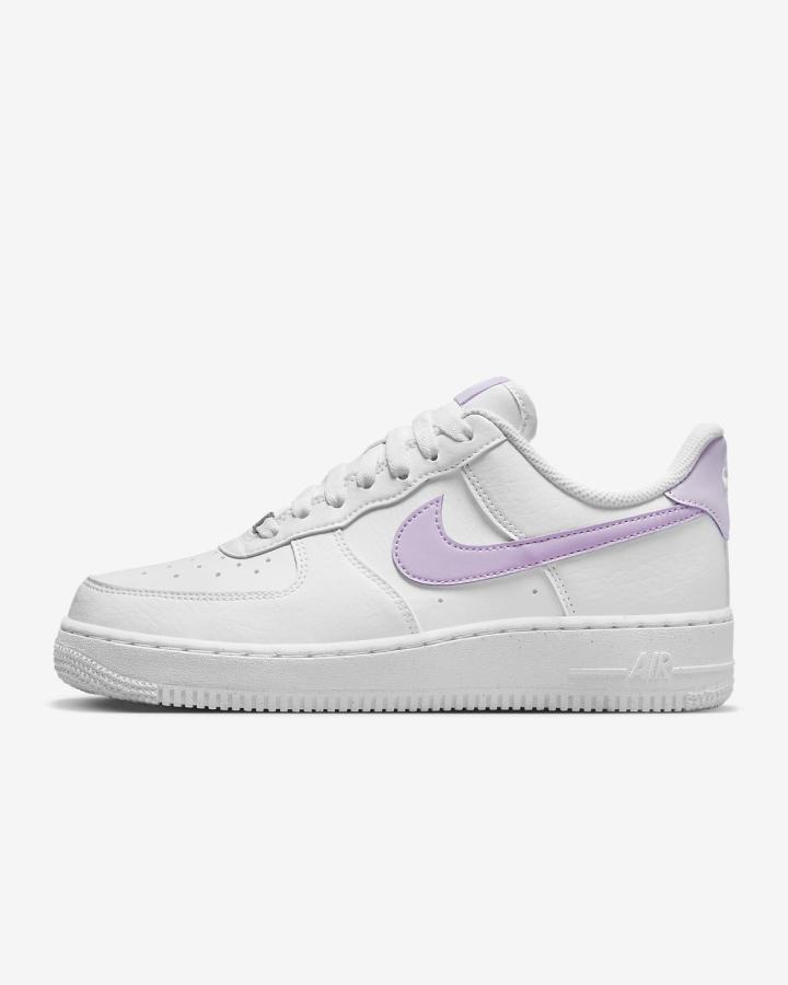 Zapatillas Nike Air Force 1 \'07 Next Nature Mujer Blancas Metal Plateadas | ONFIX-1495