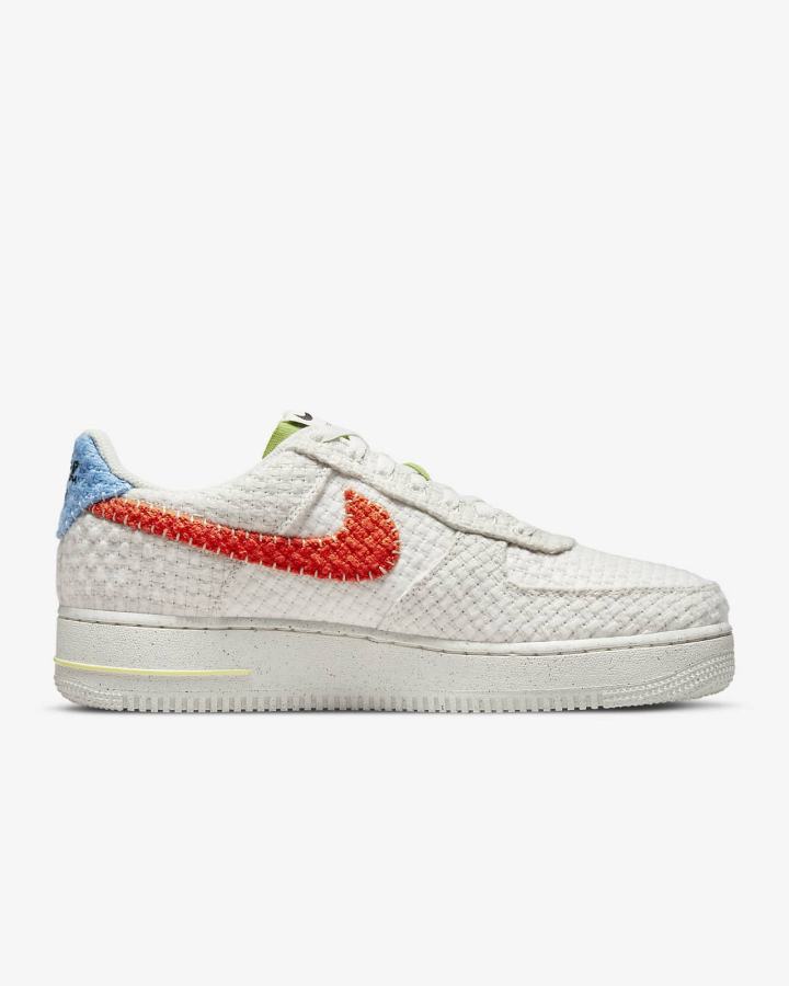 Zapatillas Nike Air Force 1 '07 Next Nature Hombre Azules Naranjas | PLHSV-1469