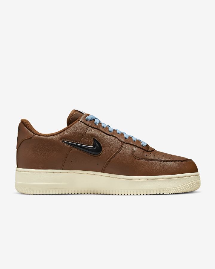 Zapatillas Nike Air Force 1 '07 Premium Vintage Hombre Naranjas Negras | XRPHK-6093