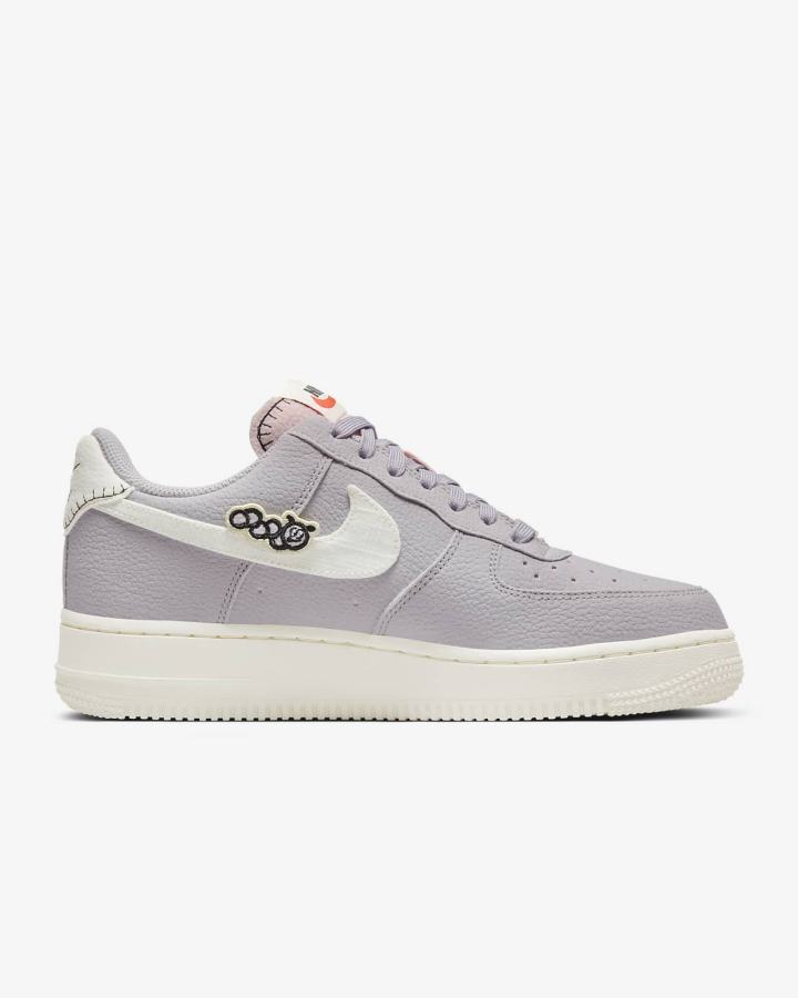 Zapatillas Nike Air Force 1 '07 SE Mujer Gris Rosas Negras Blancas | DOGTU-9348