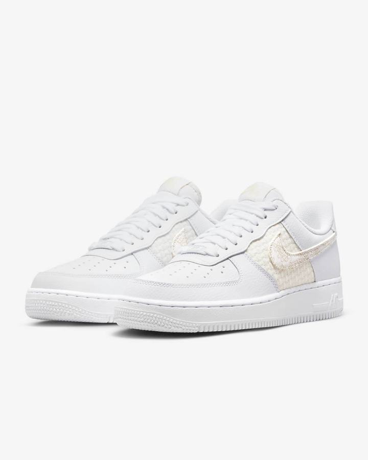 Zapatillas Nike Air Force 1 '07 SE Mujer Blancas Limón Azules Multicolor | FQXVR-1246
