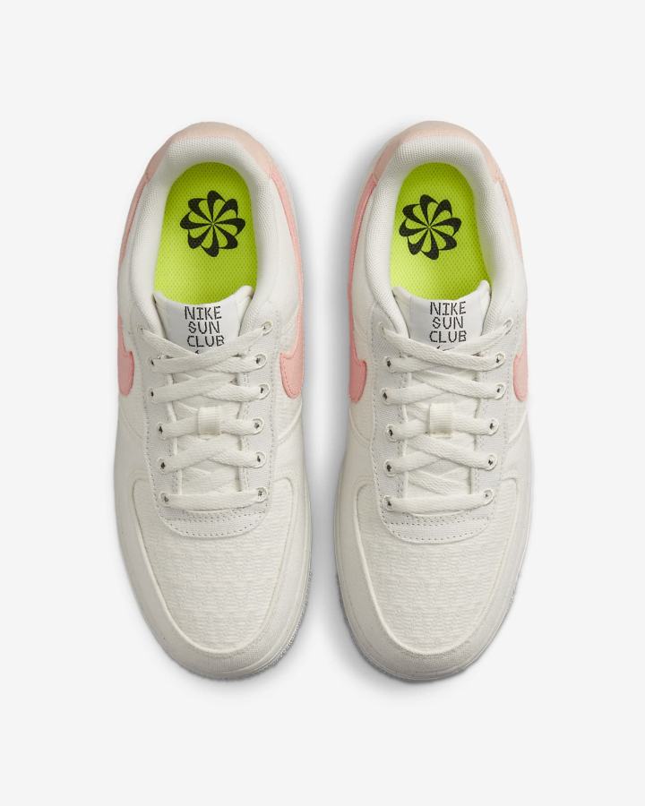 Zapatillas Nike Air Force 1 '07 SE Mujer Negras Verde Naranjas | GSFLC-3795
