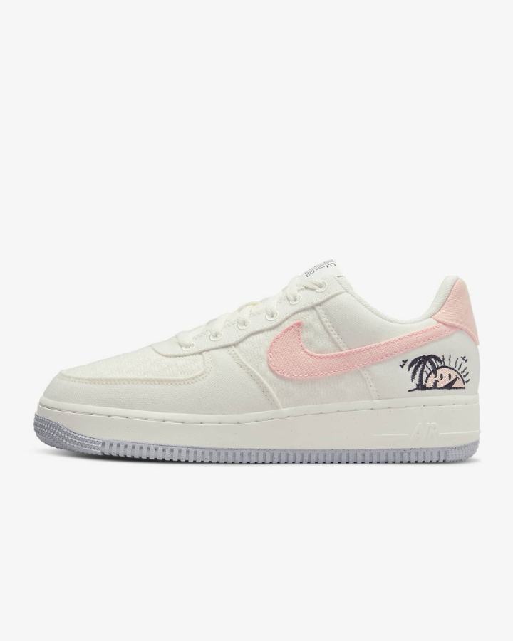 Zapatillas Nike Air Force 1 '07 SE Mujer Negras Verde Naranjas | GSFLC-3795