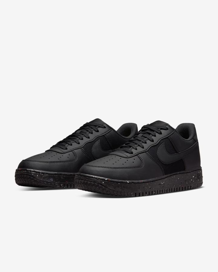 Zapatillas Nike Air Force 1 Crater Next Nature Hombre Negras | HCGUR-7023