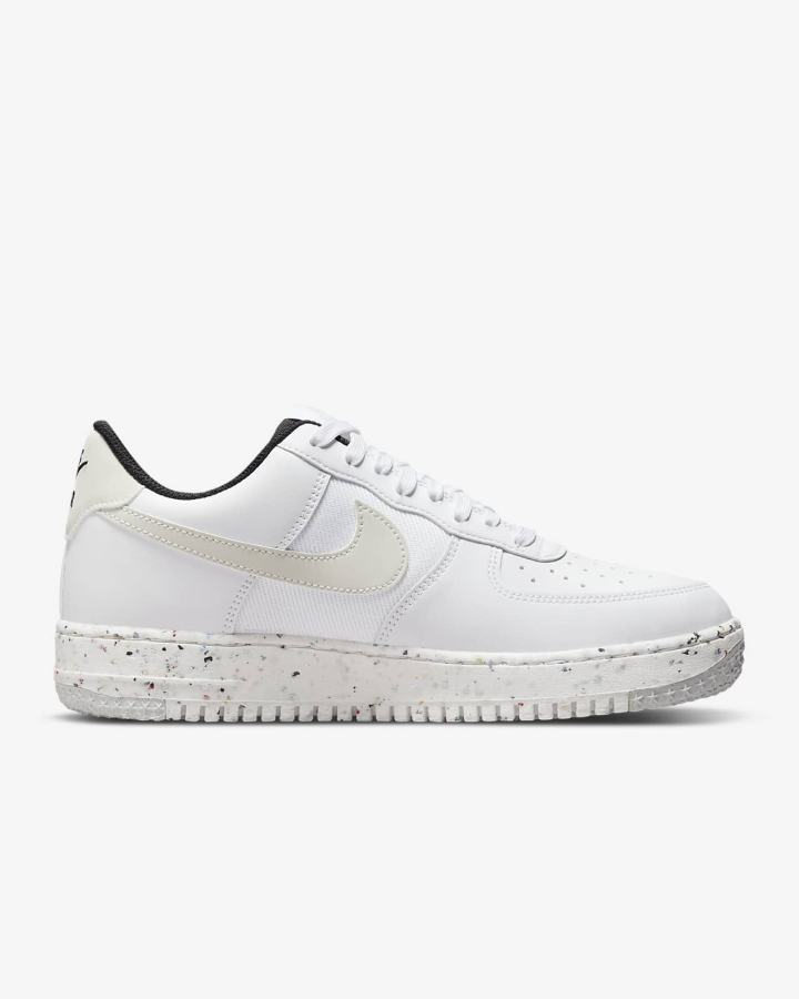 Zapatillas Nike Air Force 1 Crater Next Nature Hombre Blancas Negras Beige Claro | PJEXT-6158