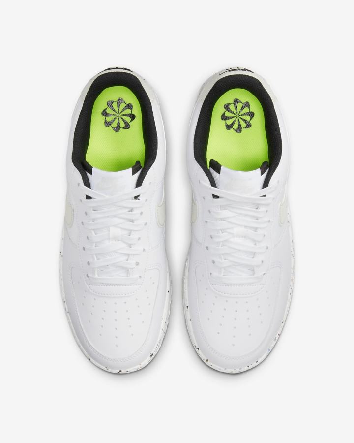 Zapatillas Nike Air Force 1 Crater Next Nature Hombre Blancas Negras Beige Claro | PJEXT-6158