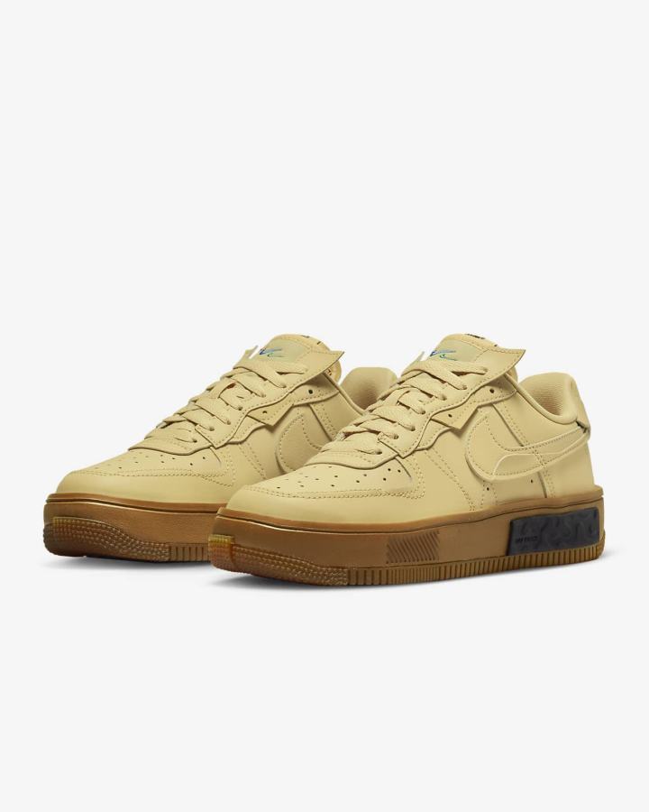 Zapatillas Nike Air Force 1 Fontanka Mujer Negras | ACMDX-6482