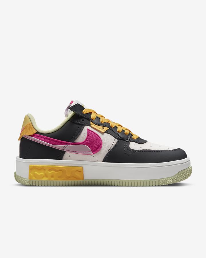 Zapatillas Nike Air Force 1 Fontanka Mujer Blancas Moradas Rosas | FUEVM-0398