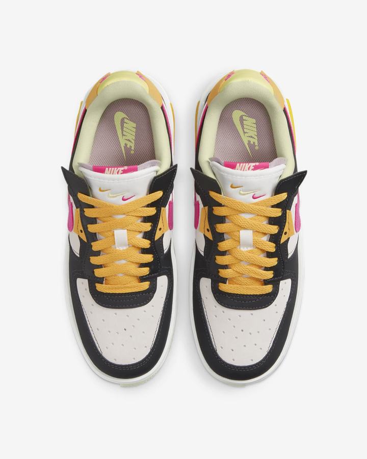Zapatillas Nike Air Force 1 Fontanka Mujer Blancas Moradas Rosas | FUEVM-0398