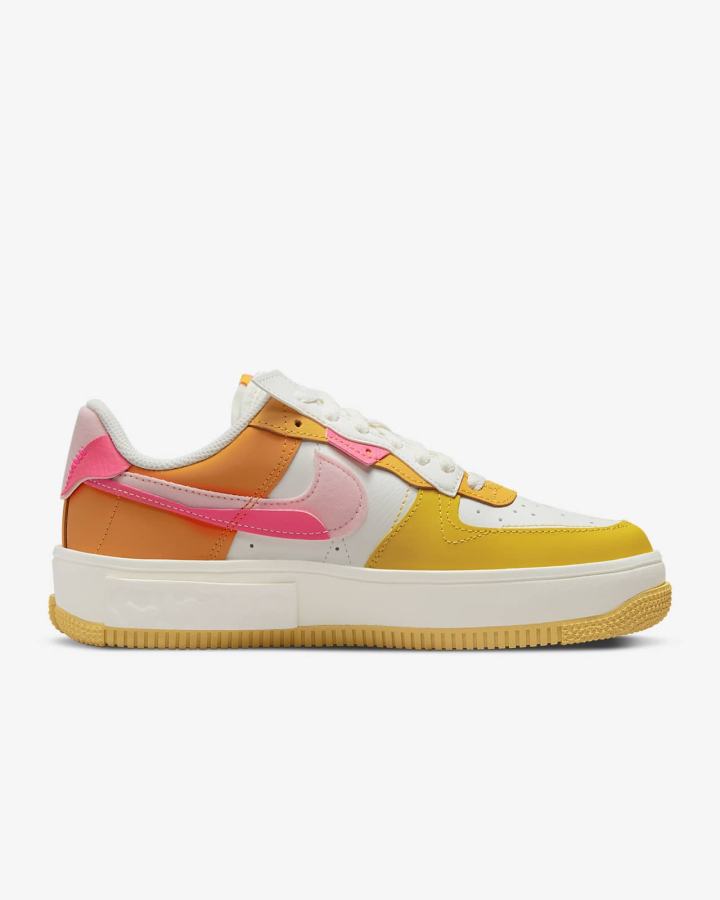 Zapatillas Nike Air Force 1 Fontanka Mujer Blancas Rosas | ZHBLG-0261