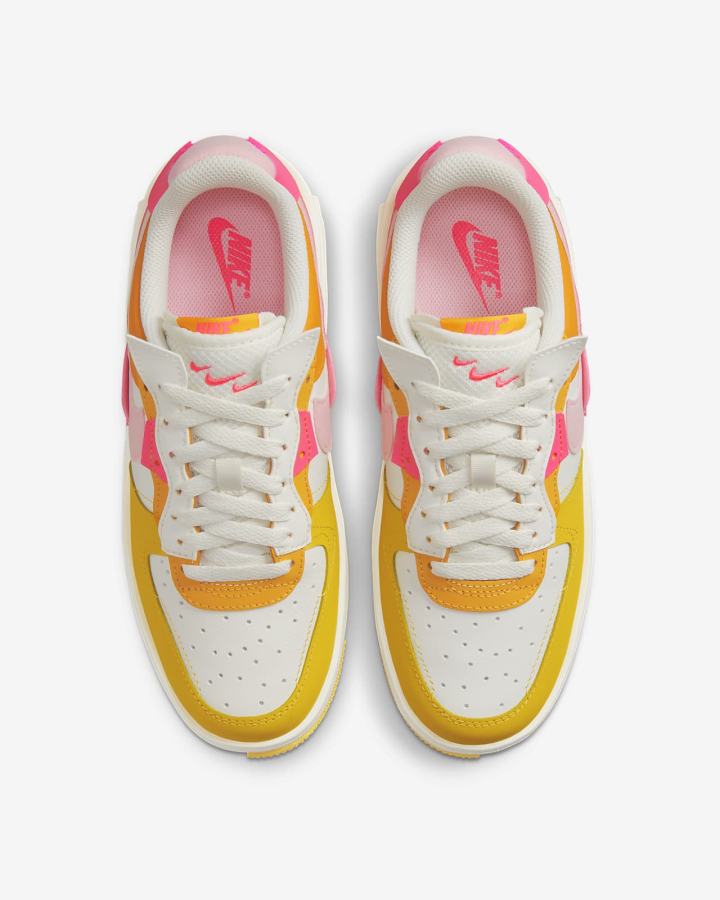 Zapatillas Nike Air Force 1 Fontanka Mujer Blancas Rosas | ZHBLG-0261