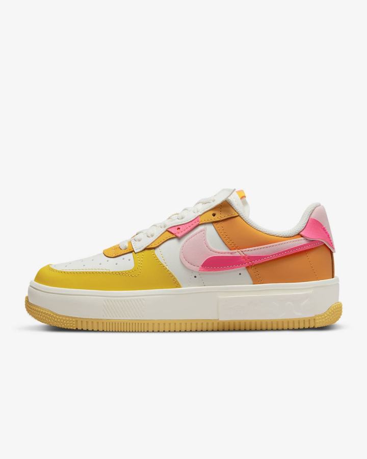 Zapatillas Nike Air Force 1 Fontanka Mujer Blancas Rosas | ZHBLG-0261