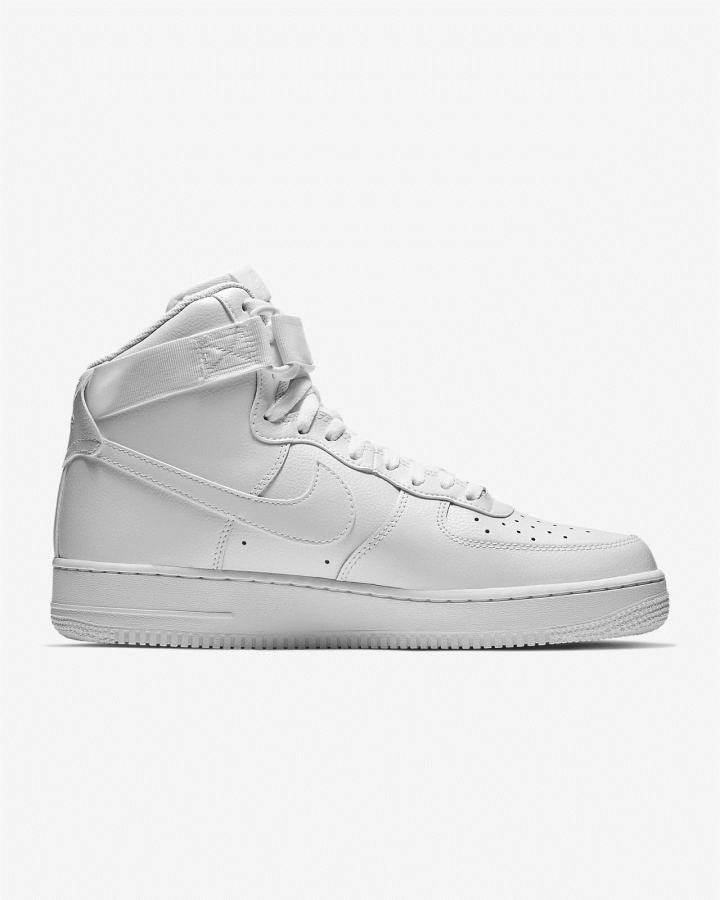 Zapatillas Nike Air Force 1 High '07 Hombre Blancas | QZEPB-5680