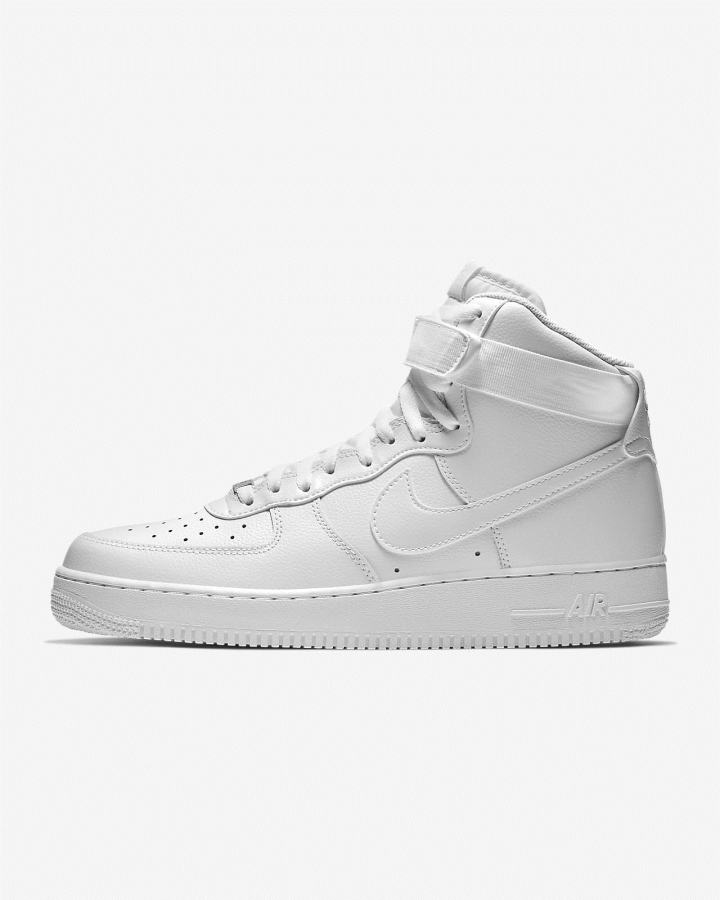 Zapatillas Nike Air Force 1 High '07 Hombre Blancas | QZEPB-5680