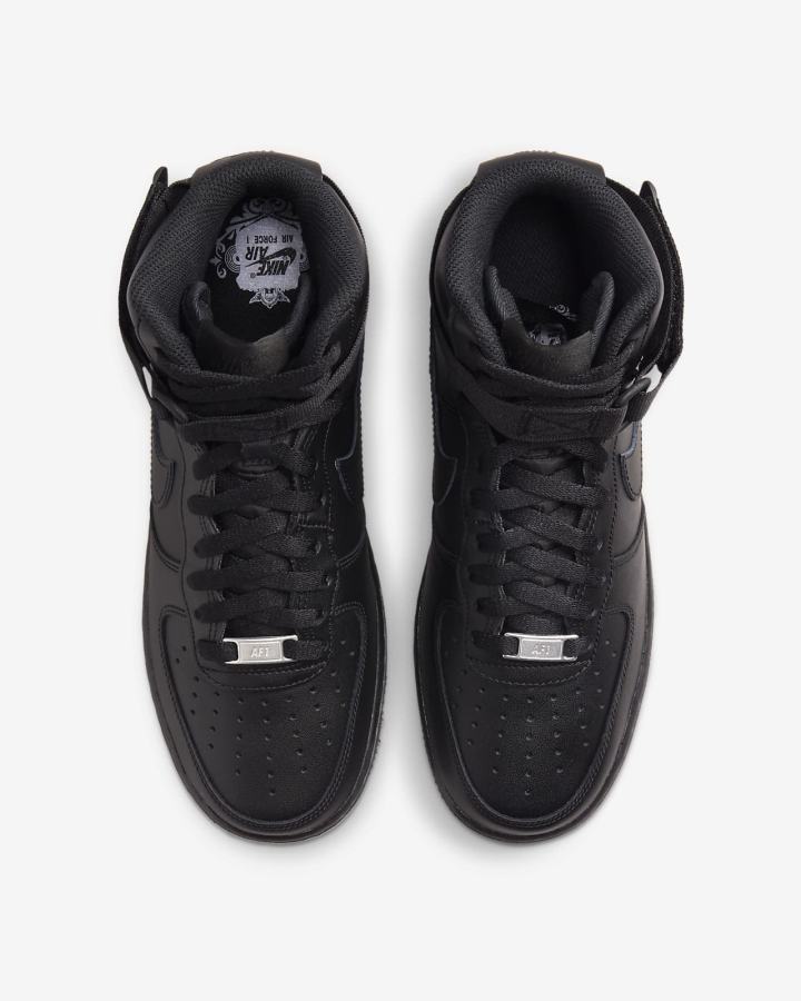 Zapatillas Nike Air Force 1 High Mujer Negras | PYUFJ-7456