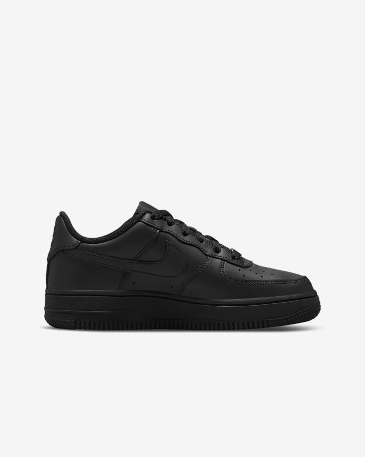Zapatillas Nike Air Force 1 LE Kids Niño Negras | VGATF-4268