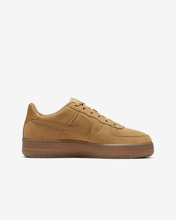 Zapatillas Nike Air Force 1 LV8 3 Kids Niño Marrones Marrones Claro | OGEBN-2538