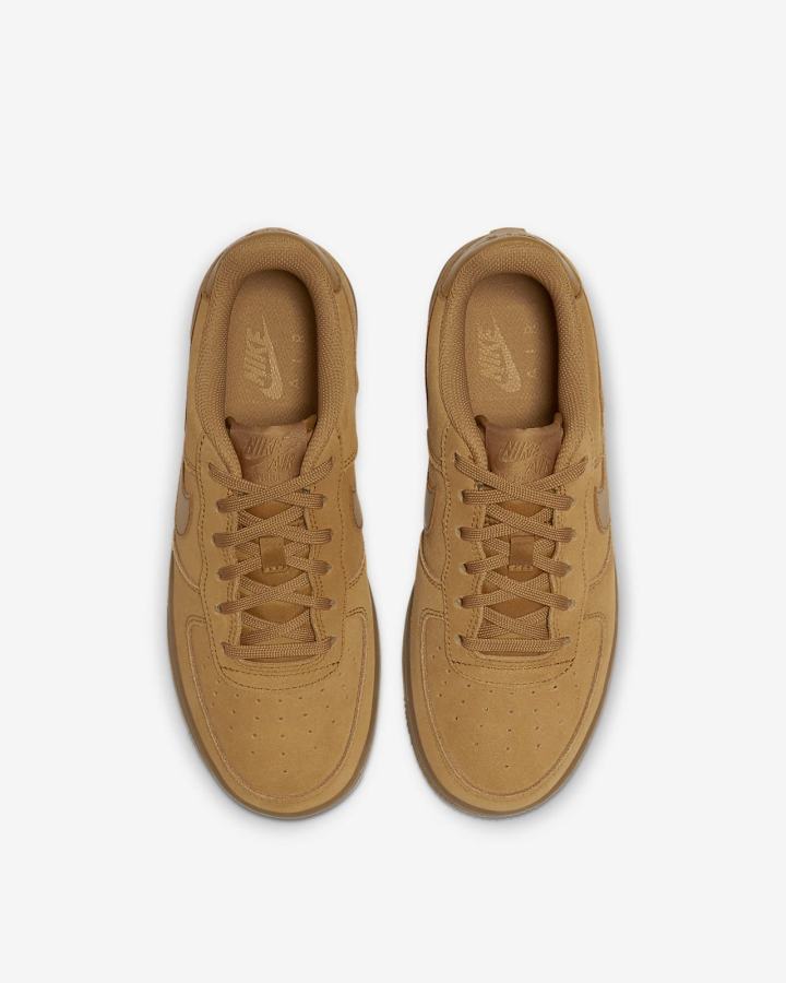 Zapatillas Nike Air Force 1 LV8 3 Kids Niño Marrones Marrones Claro | OGEBN-2538