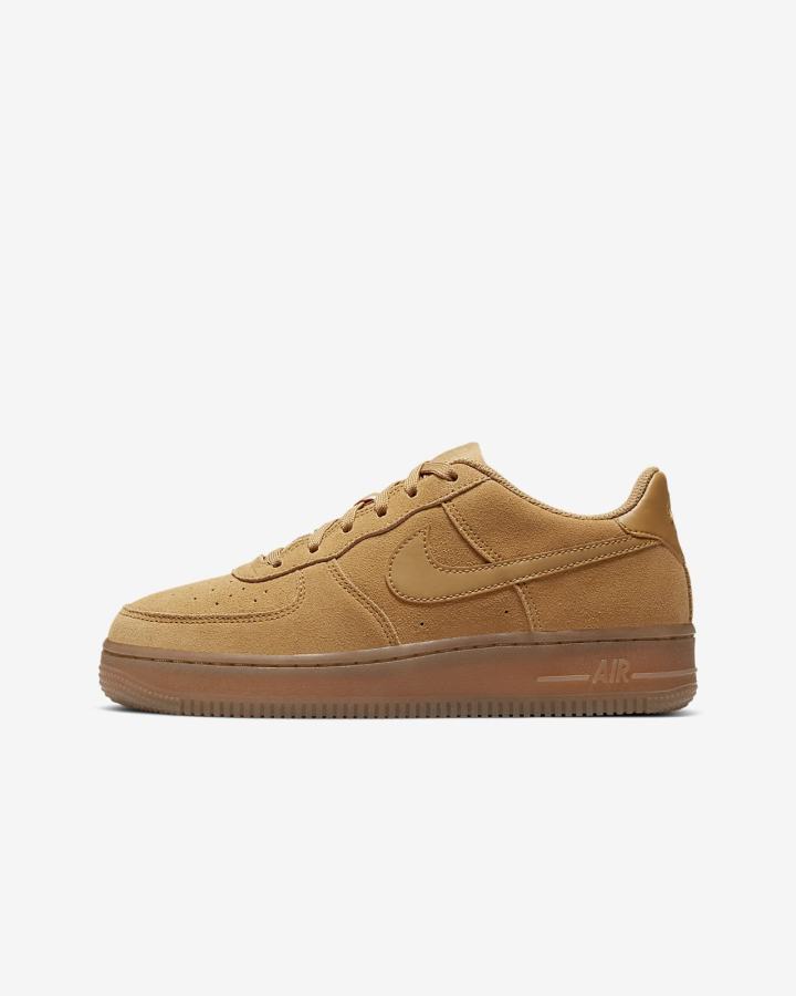 Zapatillas Nike Air Force 1 LV8 3 Kids Niño Marrones Marrones Claro | OGEBN-2538