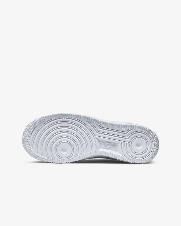 Zapatillas Nike Air Force 1 LV8 Kids Niña Negras Blancas | AIUKZ-2879