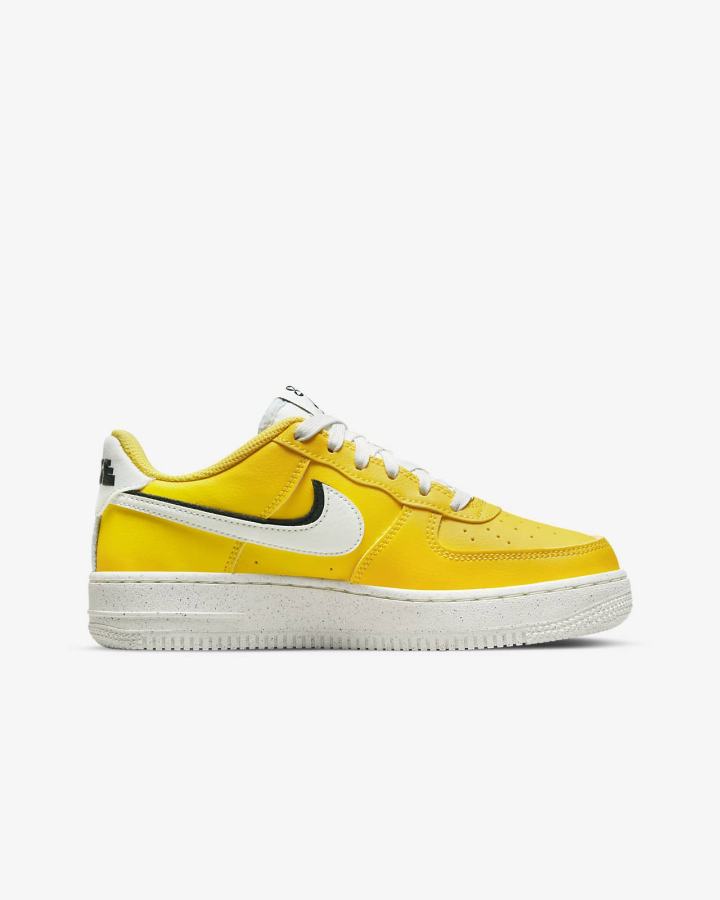 Zapatillas Nike Air Force 1 LV8 Kids Niño Amarillo Negras Amarillo | MOPJN-5071