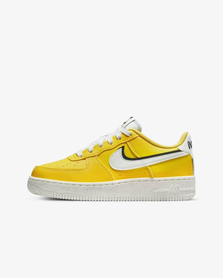 Zapatillas Nike Air Force 1 LV8 Kids Niño Amarillo Negras Amarillo | MOPJN-5071