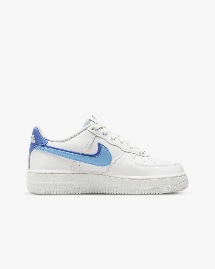 Zapatillas Nike Air Force 1 LV8 Kids Niño Azules Negras Azules | SFBGP-4293