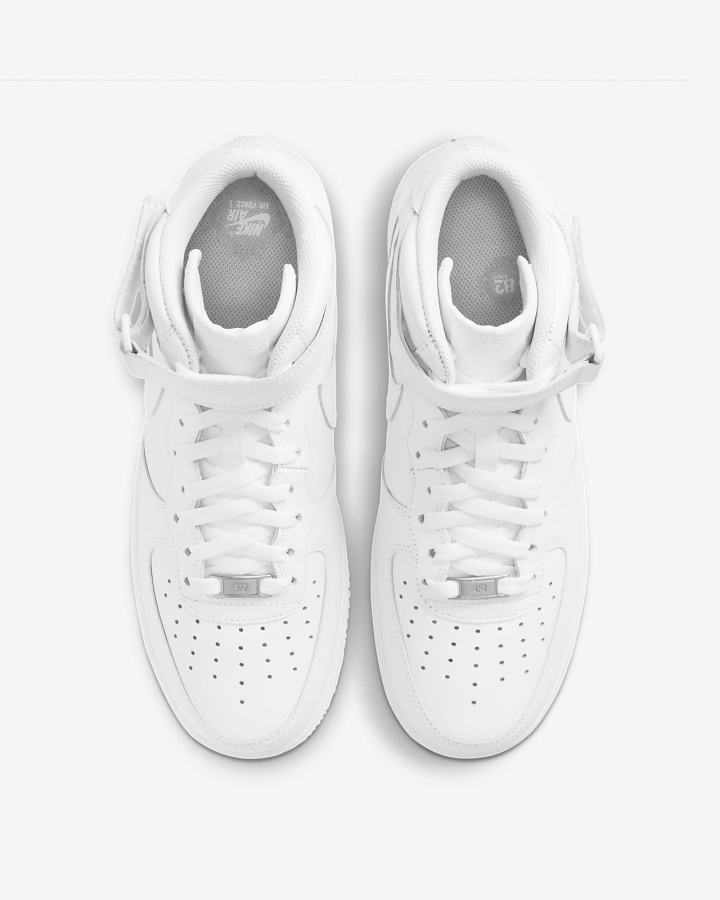 Zapatillas Nike Air Force 1 Mid '07 Hombre Blancas | LOYHJ-8592