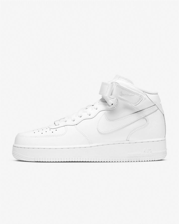 Zapatillas Nike Air Force 1 Mid '07 Hombre Blancas | LOYHJ-8592