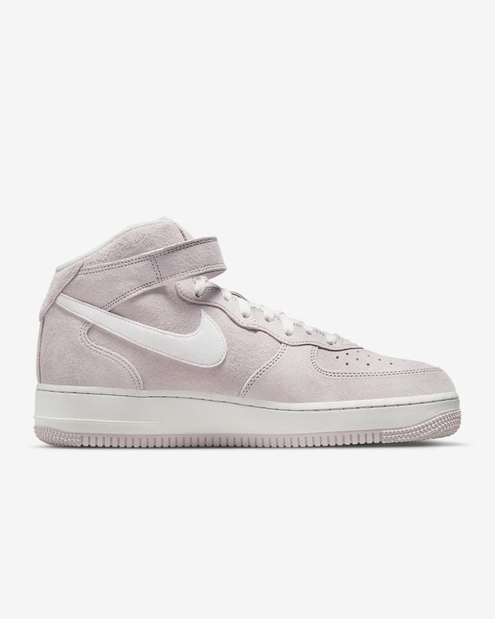 Zapatillas Nike Air Force 1 Mid '07 QS Hombre Blancas | FWYBR-8953